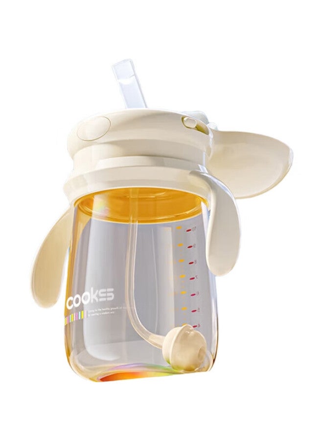 Cookss Baby Sippy Cup With Straw, Bottle For Infants And Toddlers, 6 Months To 3 Years Old, Large Capacity Water Cup And Bottle, Ppsu Material - Image 2