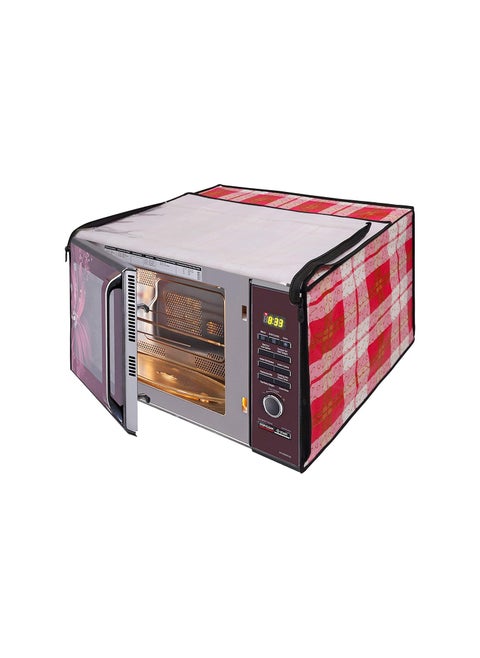 Lithara Printed Waterproof Microwave Oven Cover for IFB 25L Model 25SC3 Cam09 Multicolor