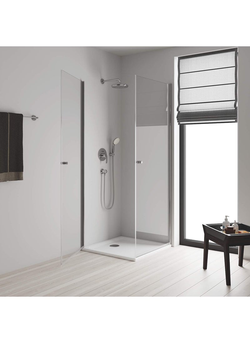 Grohe GROHE 19450002 Eurosmart Bath Trim Final Assembly Set Concealed Body Not Included Automatic ShowerBath Diverter and Quickfix  - Image 3