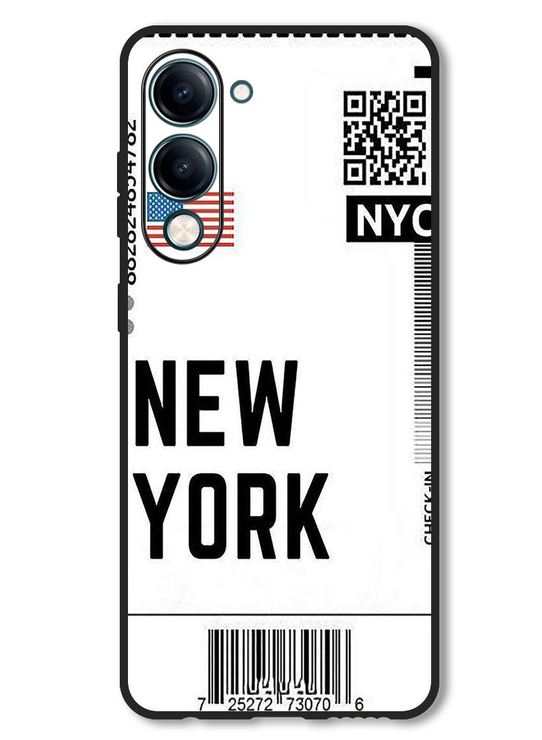 Theodor Case Compatible with Vivo Y29s Protection Shockproof Bumper Cover NYC - Image 1