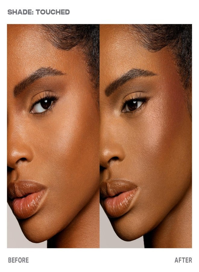 Morphe Huephoric Rush 3-in-1 Silk Cream Blush - Cream-to-Matte Buildable Blush for Cheeks - Primes, Hydrates & Blurs Skin for a Supple-Matte Finish - Touched (0.28 Ounce) - Image 3