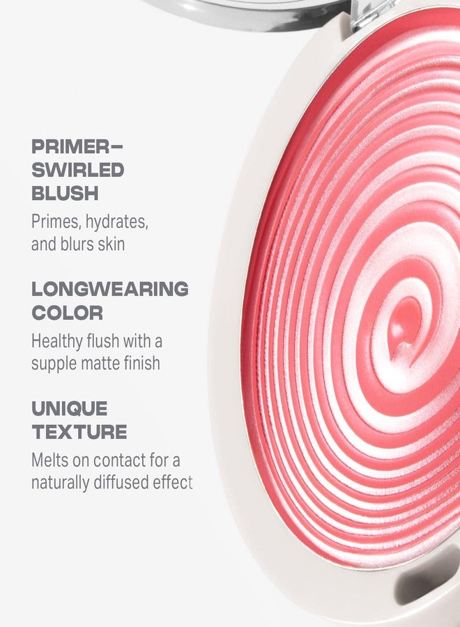 Morphe Huephoric Rush 3-in-1 Silk Cream Blush - Cream-to-Matte Buildable Blush for Cheeks - Primes, Hydrates & Blurs Skin for a Supple-Matte Finish - Touched (0.28 Ounce) - Image 4