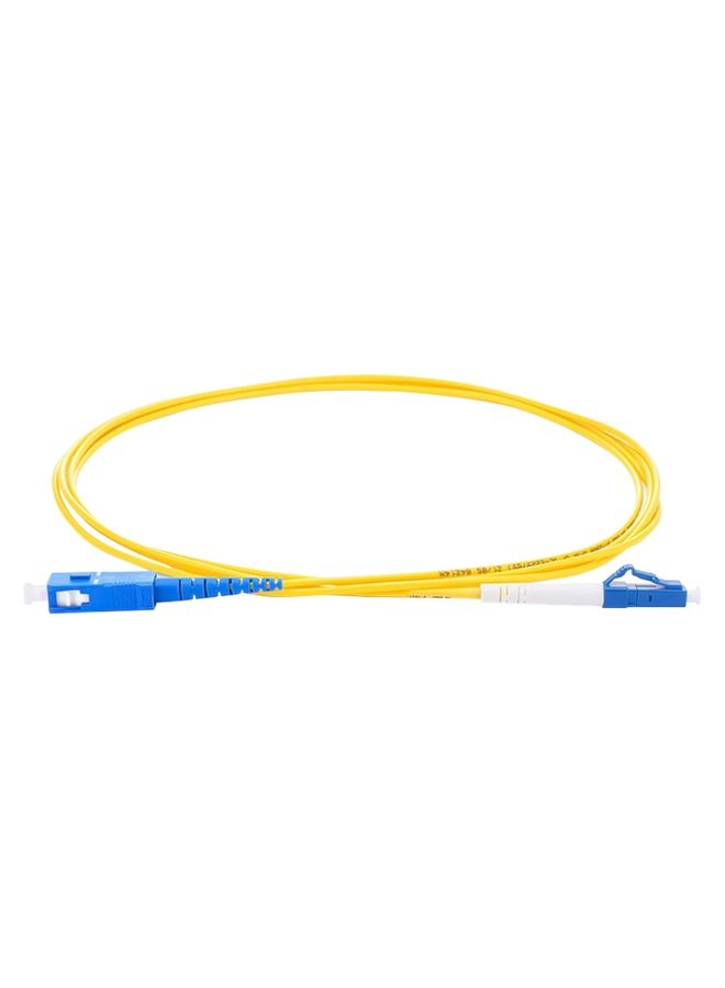 BURAQ LC-SC Single-Core Single Mode Fiber Optic Jumper,Length: 3m - Image 1