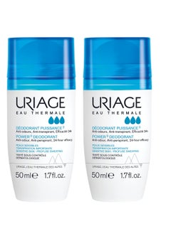 Uriage UriageTri Activ Roll-on Deodorant (2x50ml) 