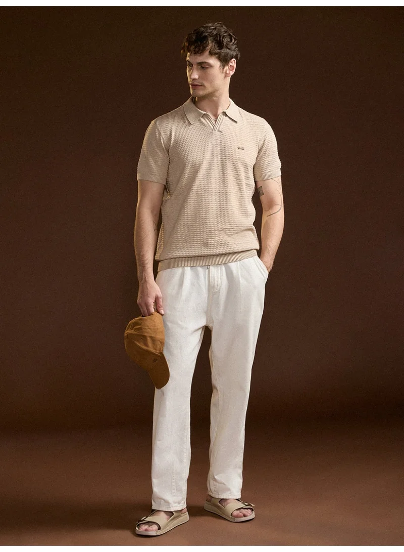 ذا بير هاوس تيشيرت بولو رجالي قطن ناعم ومريح مناسب للصيف والأنشطة الخارجية