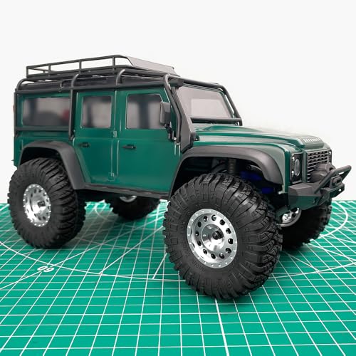 MOHERO 4Pcs 13 RC Beadlock Wheels for TRX4M SCX24 Redcat Ascent 118 124 RC Crawler Car - Image 5