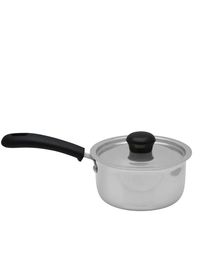 راج راج ستيل مقلاة صلصة بغطاء متوسطة