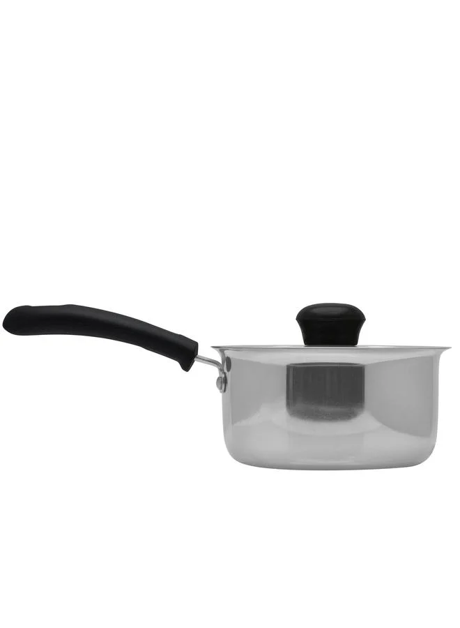 راج راج ستيل مقلاة صلصة بغطاء متوسطة