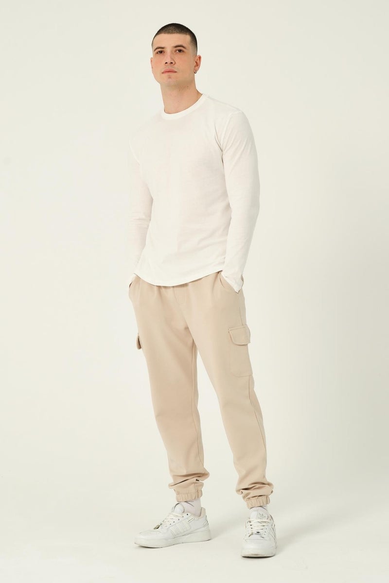 RICH Men's Cargo Pants Scuba Sweatpants  - Image 5