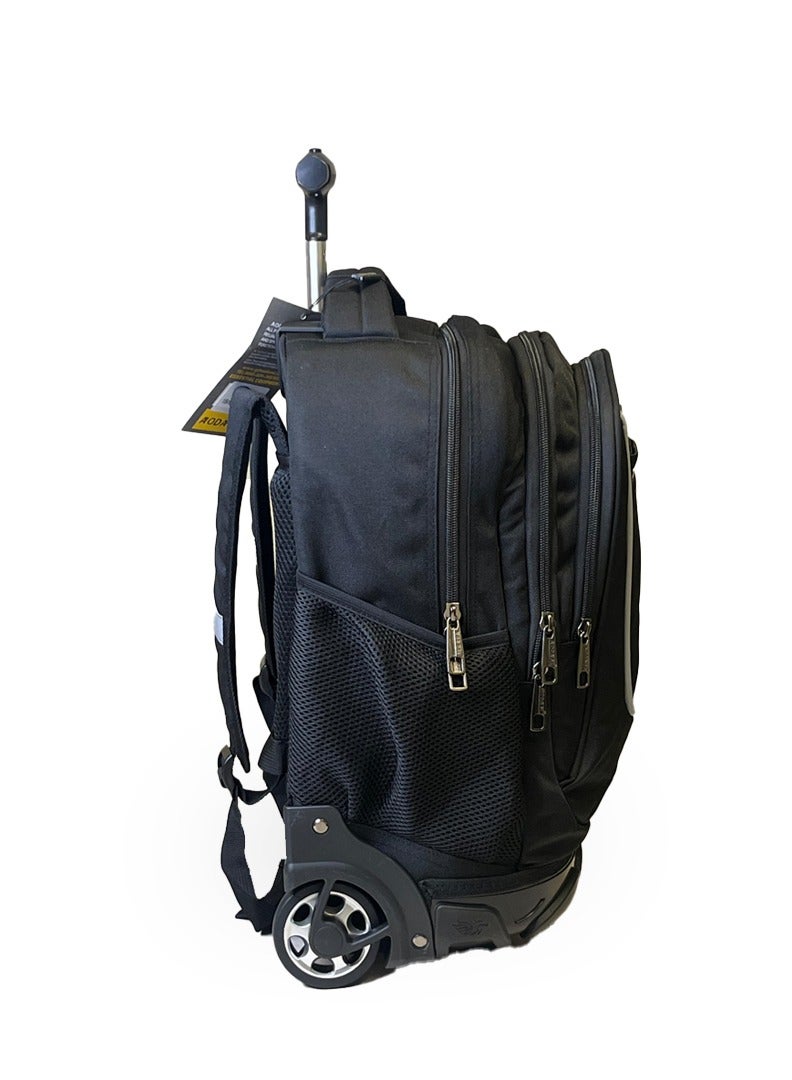 AODASI Trolley School Bag, School Bags for Girls and boys Trolley Bag for Kids Travel Bag Trolley Luggage backpack multi useful - Image 2