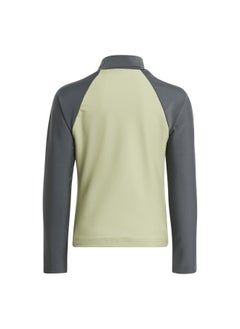 Adidas adidas Dy Lk Rashguard Green Swim Swimwear 1824  - Image 3