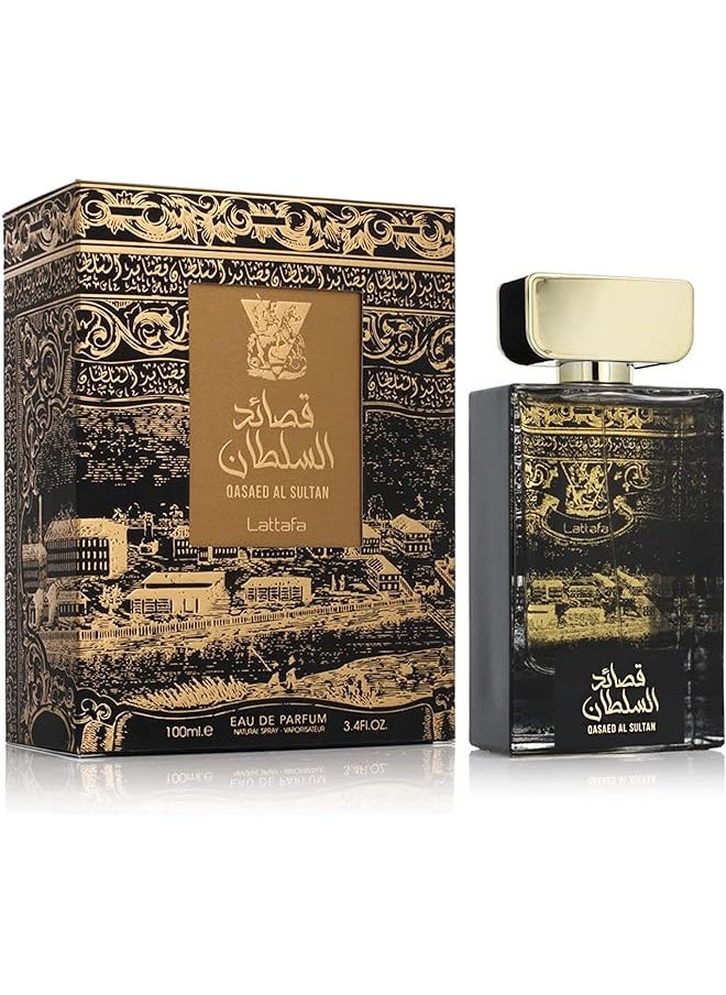 Lattafa - Qasaed Al Sultan Eau De Parfum For Unisex 100 Ml - Image 1