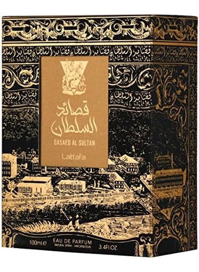 Lattafa - Qasaed Al Sultan Eau De Parfum For Unisex 100 Ml - Image 1