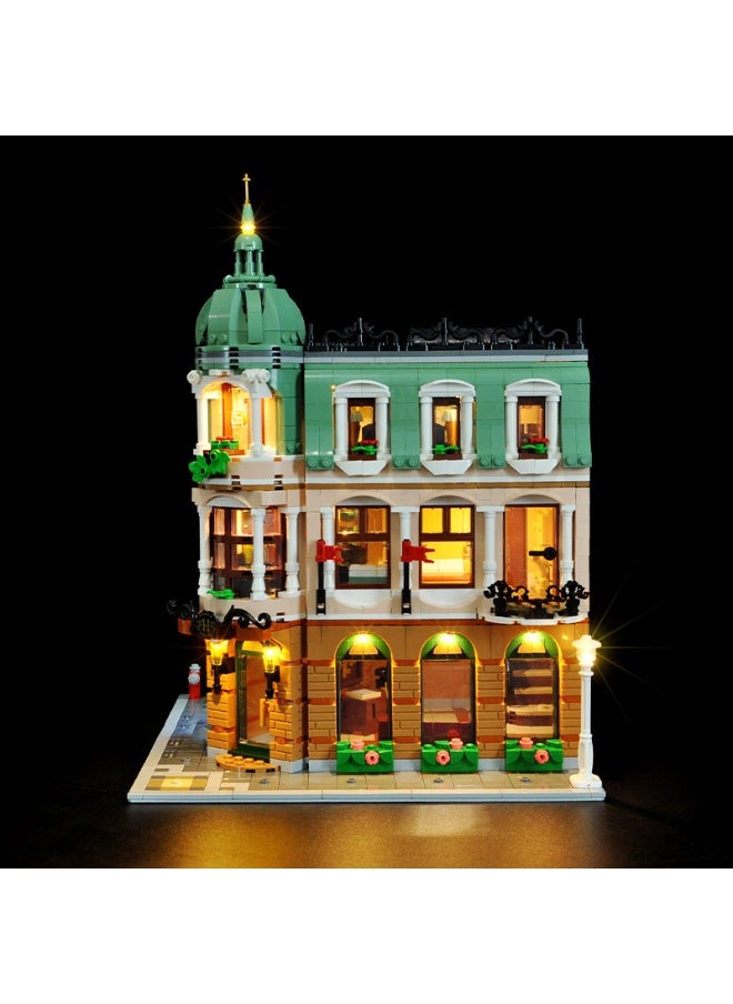 BRIXSPARK BRIXSPARK Led Light for Lego 10297 Boutique Hotel Building Blocks Model - NOT Included The Model Set  - Image 3