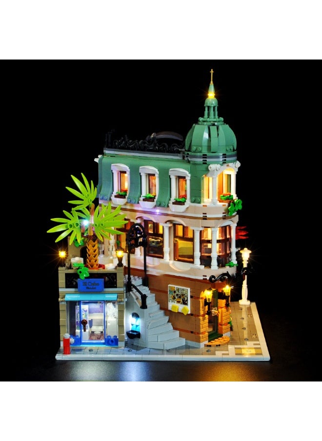 BRIXSPARK BRIXSPARK Led Light for Lego 10297 Boutique Hotel Building Blocks Model - NOT Included The Model Set  - Image 2