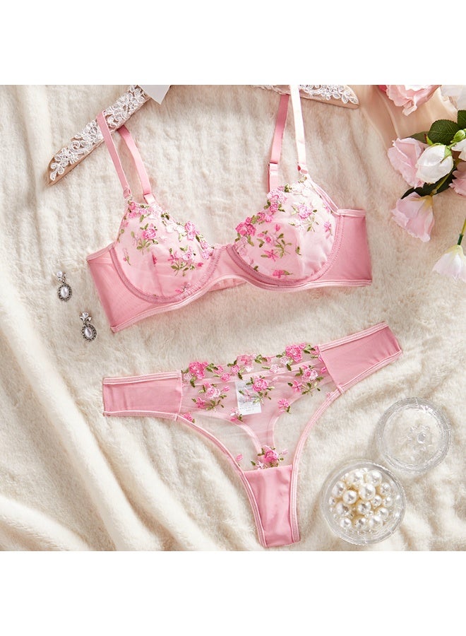 KUYING New Comfortable Skin Friendly And Breathable Lingerie Set Set Of 2  - Image 1