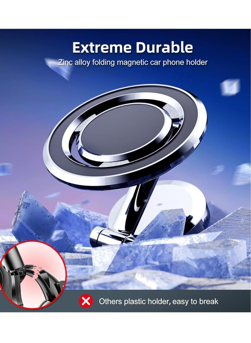 NEW Car Mount Magnetic Phone Holder – Folding MagSafe-Compatible Magnetic Phone Holder for Car Vent, iPhone 14/13/12 Pro Max Plus Mini & All Phones - Image 4