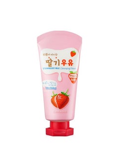 Kwailnara Milk Facial Cleansing Foam (120 Ml / 4.06 Fl. Oz) (Strawberry)