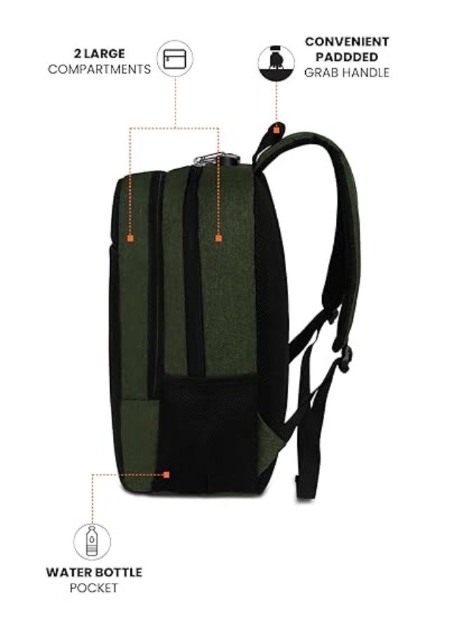 FUR JADEN Anti Theft Number Lock Backpack Bag with 15.6 Inch Laptop Compartment, USB Charging Port & Organizer Pocket for Men Women Boys Girls - Image 3