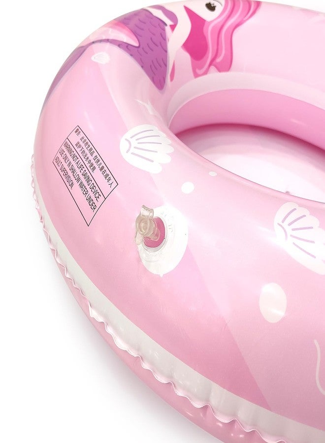 NHR Inflatable Pearl Princess Swimming Ring for Kids, Safe Water Float Tube for Pool & Beach, Swim Tube, Durable Inflatable Water Ring for Boys and Girls (3+ Years) - Image 3