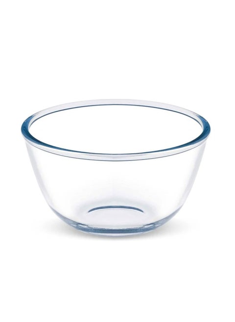 3.5L Glass Mixing Bowl - Premium Borosilicate Glass, Dishwasher & Microwave Safe, Ideal for Cooking, Baking, and Meal Prep