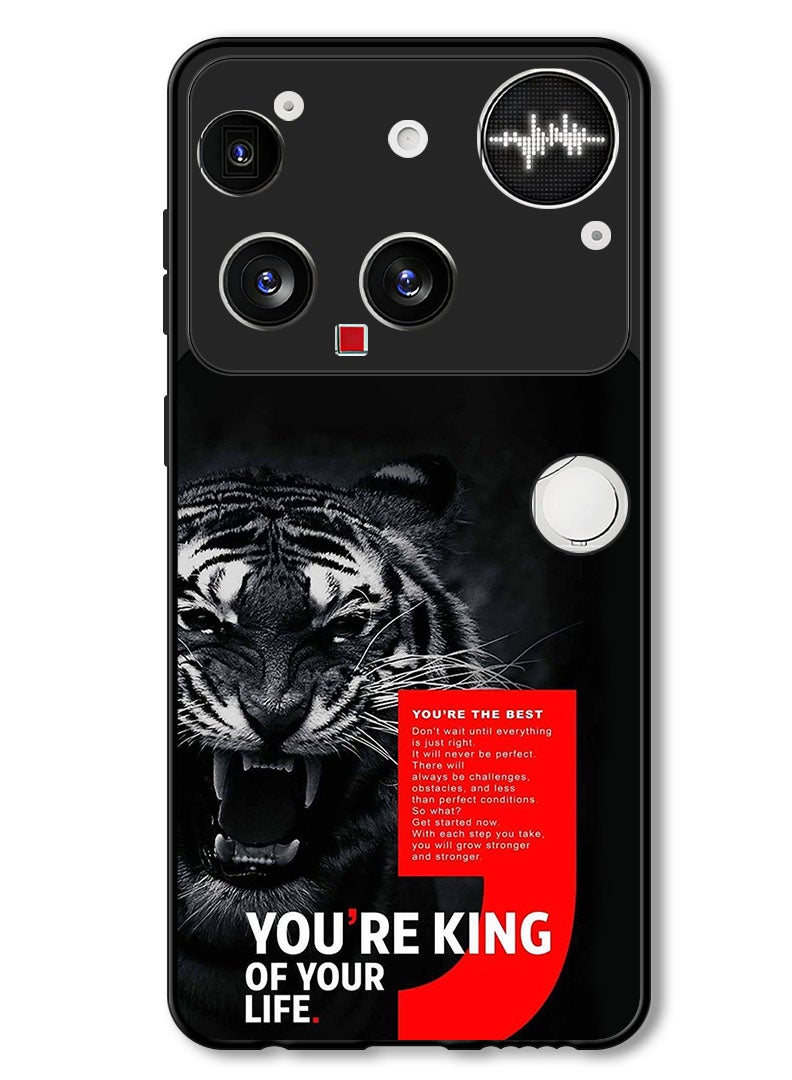 Theodor Case Compatible with Nothing Phone (3) 6.67 Inch Protection Shockproof Bumper Cover YouR King - Image 1