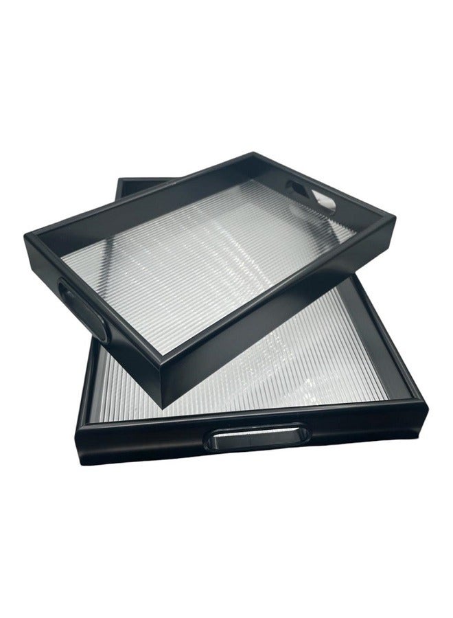 Luxury 2-Piece Serving Tray Set  - Image 1