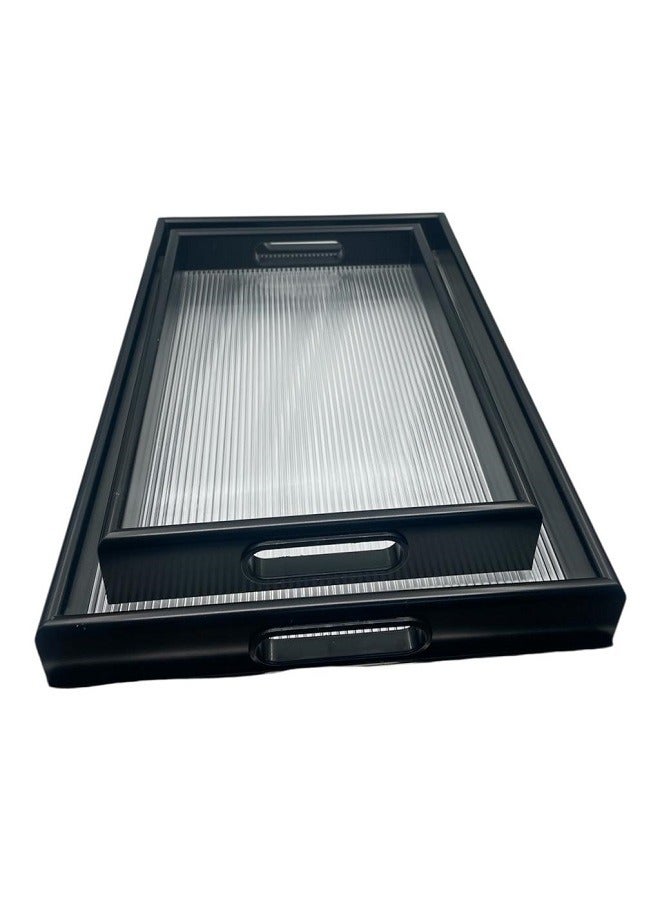 Luxury 2-Piece Serving Tray Set  - Image 2