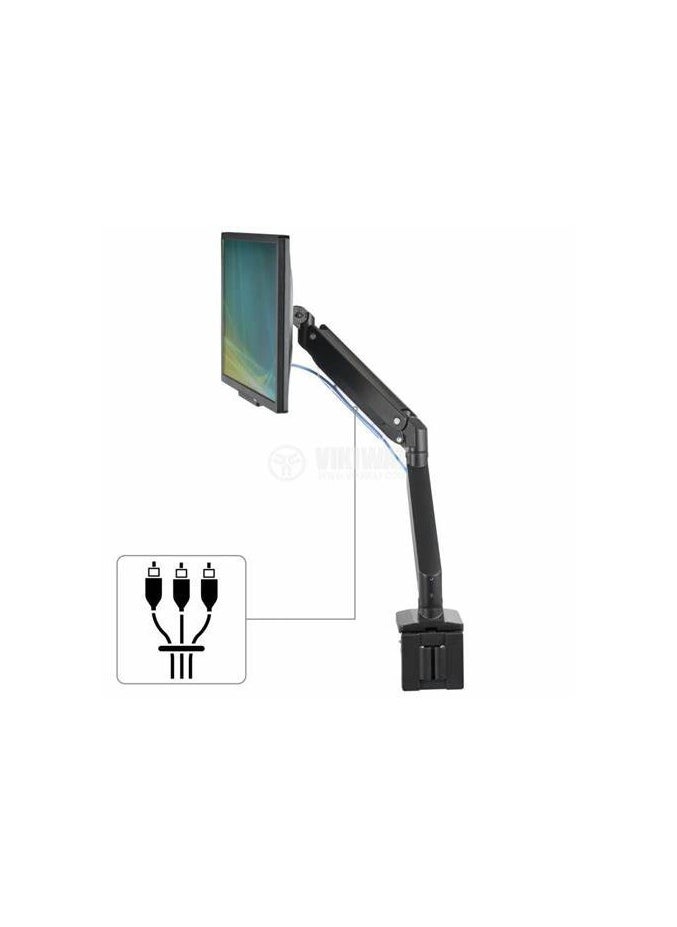 Hama Hama 118497 Full motion Single Arm Monitor Desk Mount Stand  - Image 2