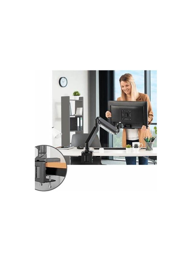 Hama Hama 118497 Full motion Single Arm Monitor Desk Mount Stand  - Image 3