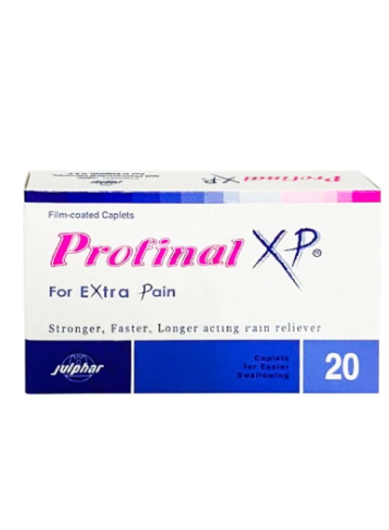 Julphar Xp Caplets for Extra Pain 400mg 