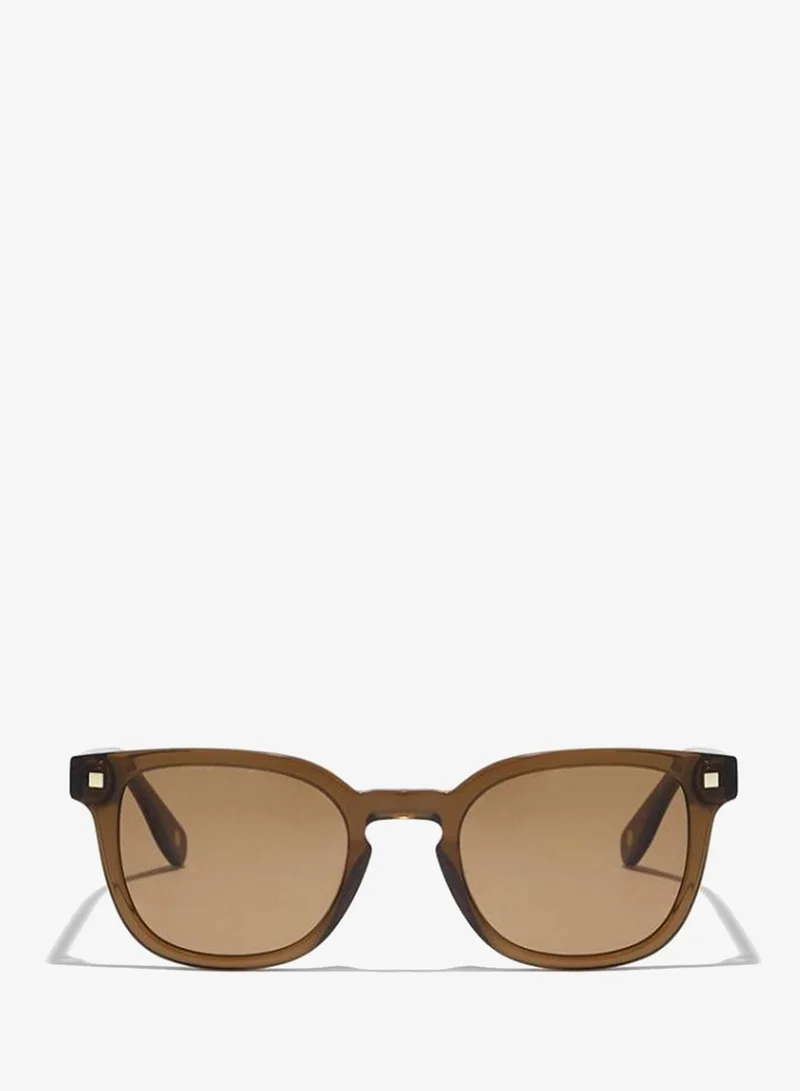 30Sundays REEF Unisex Brown Sunglasses - Frame Material: Acetate - Lens Color: Brown- Frame Color: Brown - Full Rim