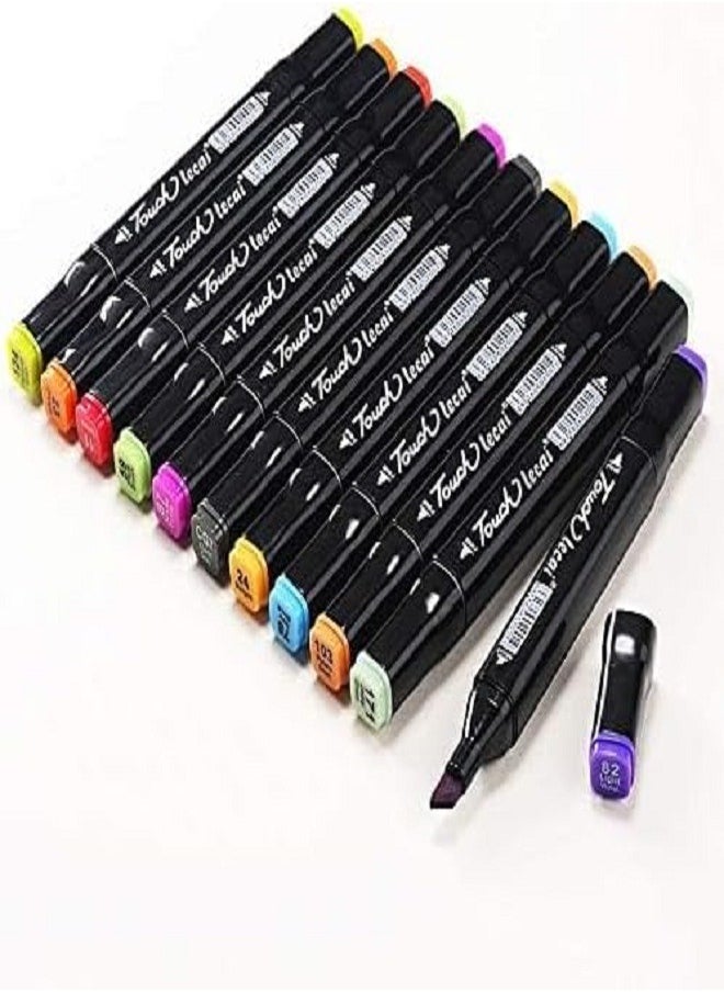 Touch 10 Pcs Twin Marker Set (Assorted Color)  - Image 1