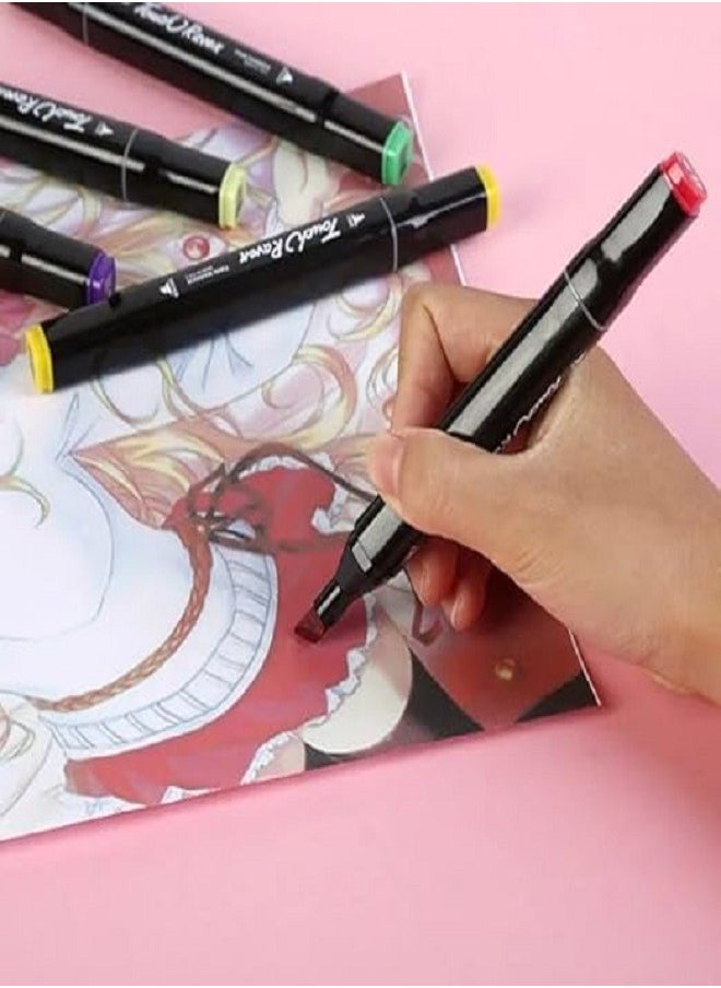 Touch 10 Pcs Twin Marker Set (Assorted Color)  - Image 3
