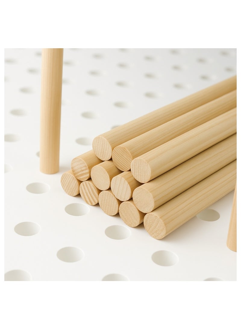 3 Pcs PU Pegboard Drawer Organiser with 25 Pegs Wooden Peg Board Drawer Shelf Organiser Adjustable Peg System for Dishes Plate Pot Container Cookware Utensil Kitchen(45 x 45 cm - Image 5