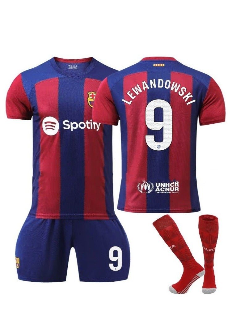No.9  Football Jersey Set With Socks  - Image 1
