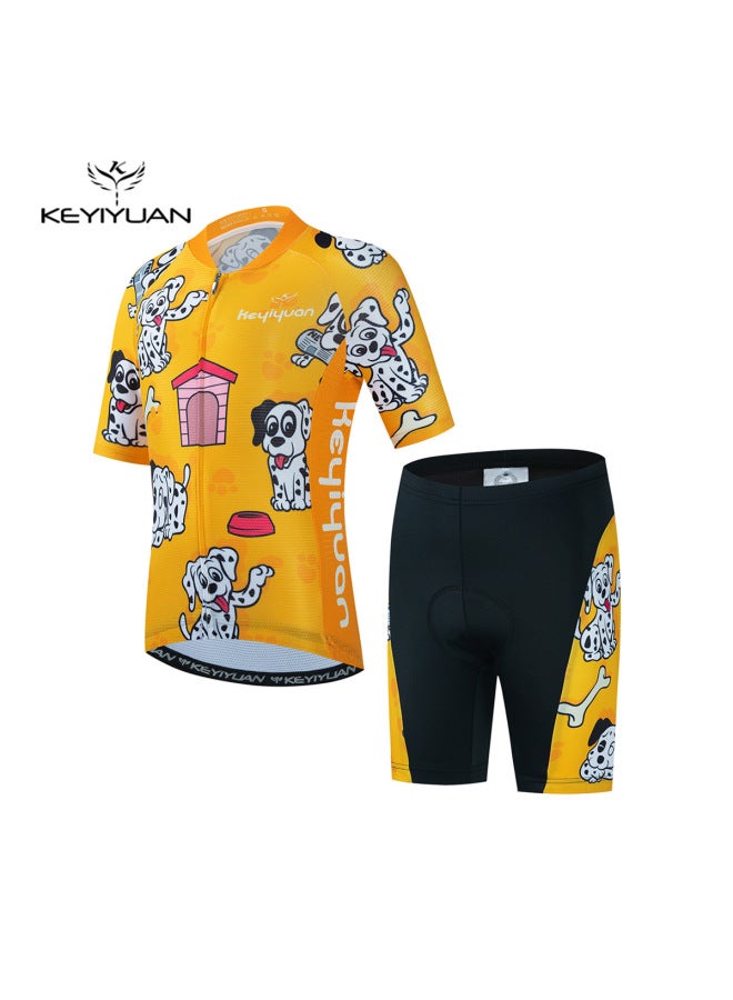 Keyiyuan Kids Road Racing Roller Skating Suit Moisture Absorption Spot Riding Sports Summer Children Riding Suit