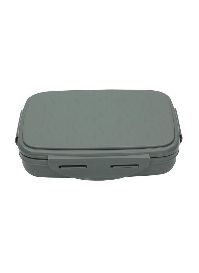 JAYPEE JAYPEE Stainless Steel Insulated Lunch Box Wavesteel Sr. Green, 600 ml, Airtight Tiffin Box for School Kids | Spillproof with Silicon Seal |Food Grade | BPA Free  - Image 1