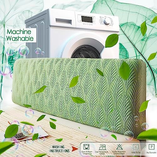 JOKIVTOU Solid Jacquard Fabric Headboard Covers Slipcover,Stretch Bed Headboard,Bed Head Cover Slipcover Backrest Cover Headboards Beds Cover Protective Universal Dustproof Modern - Image 3