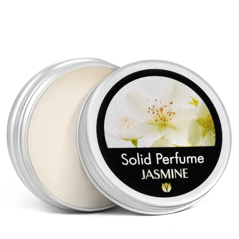 Flowerland Flowerland Solid Perfume  Portable Pocket Balm Perfume Perfect for Travel Use  Natural Fragrance Parfum for Men and Women  Natural  Vegan  Jasmine 30ml 