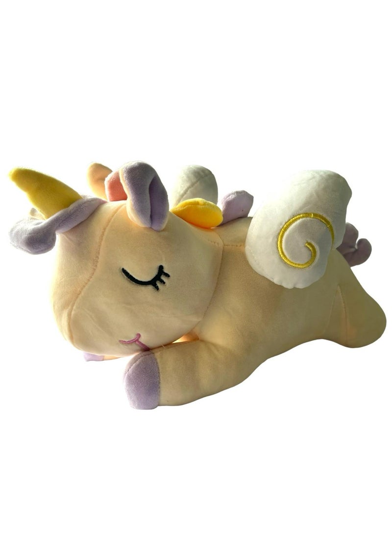 Soft/Plush/Stuffed High Quality Washable Simon Unicorn Animal Toy for Kids (Boys/Girls) (35cm)  - Image 1