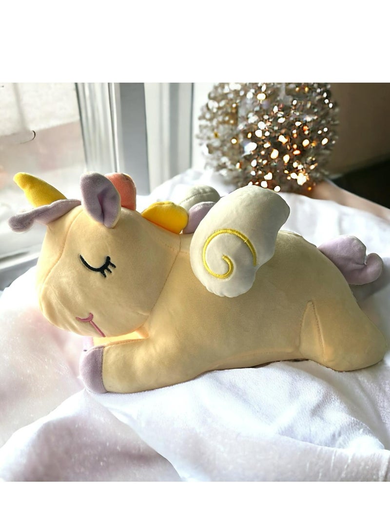 Soft/Plush/Stuffed High Quality Washable Simon Unicorn Animal Toy for Kids (Boys/Girls) (35cm)  - Image 4