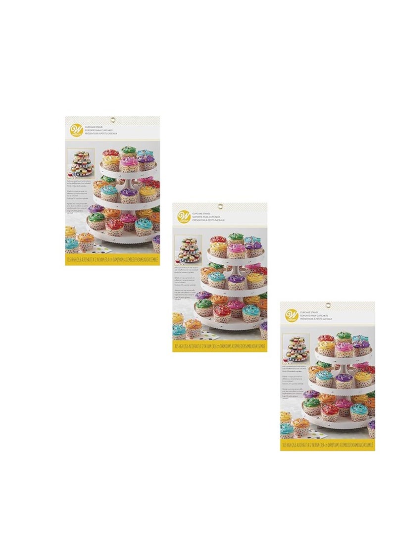 Wilton 3-Tier Cupcake Stand - Customizable, Set of 3 - Image 5