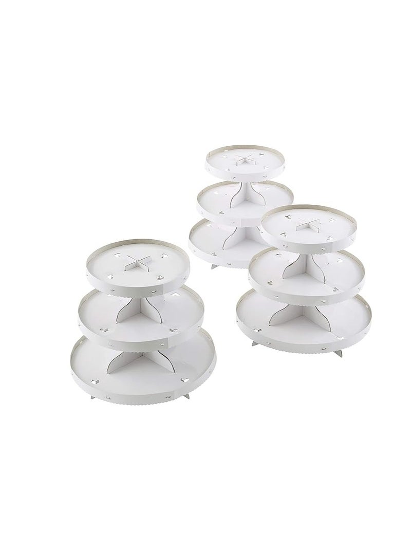 Wilton 3-Tier Cupcake Stand - Customizable, Set of 3 - Image 2