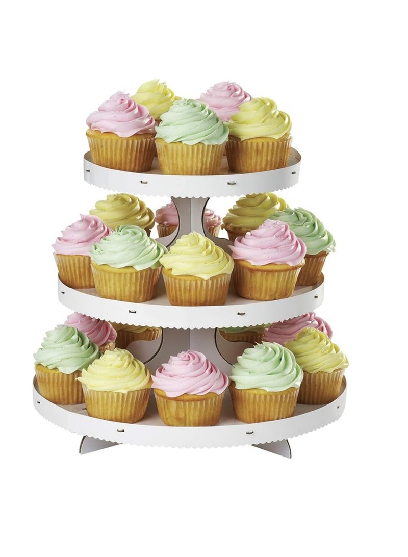 Wilton 3-Tier Cupcake Stand - Customizable, Set of 3 - Image 3