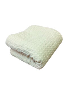 cotton vibes Cotton Vibes Single Bed Sheet Large Size White  - Image 2