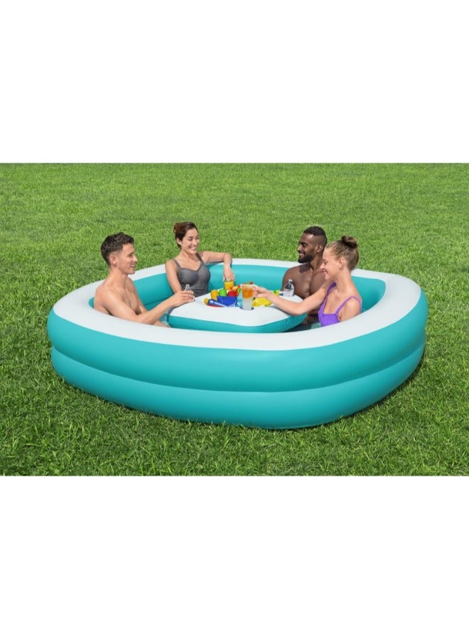 Bestway Sippin Summer Family Pool, 2.18m x 2.18m x 48cm - Image 4