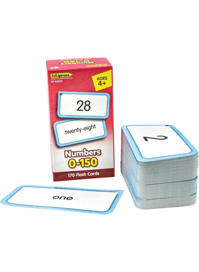 Teacher Created Resources Edupress™ Numbers 0 150 Flash Cards - Image 1