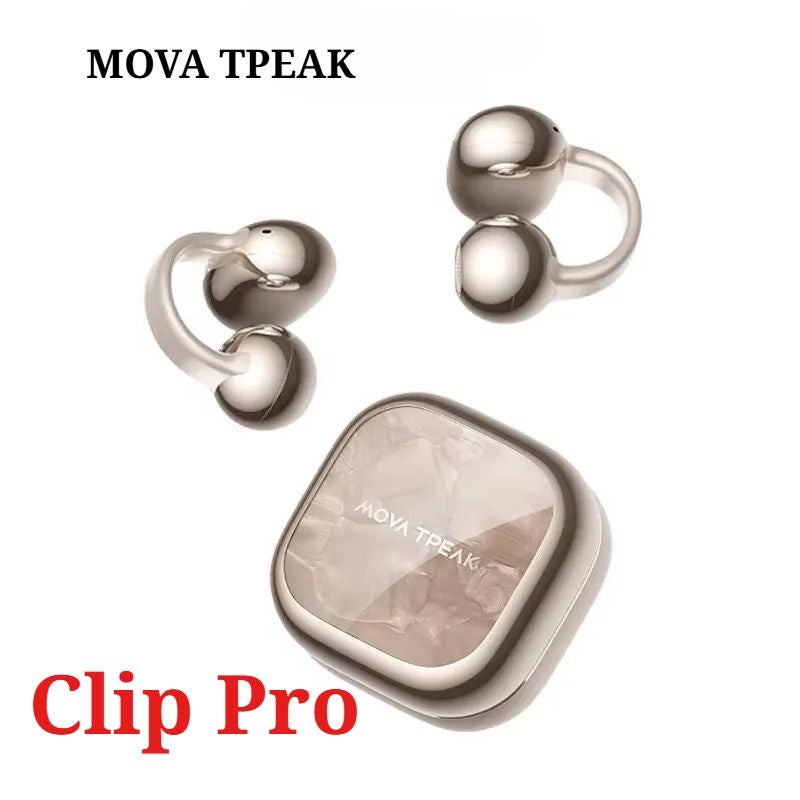 Mova Tpeak Clip Pro Bluetooth Bone Conduction Ear Clip Headset for Outdoor Sports and Running - Image 1