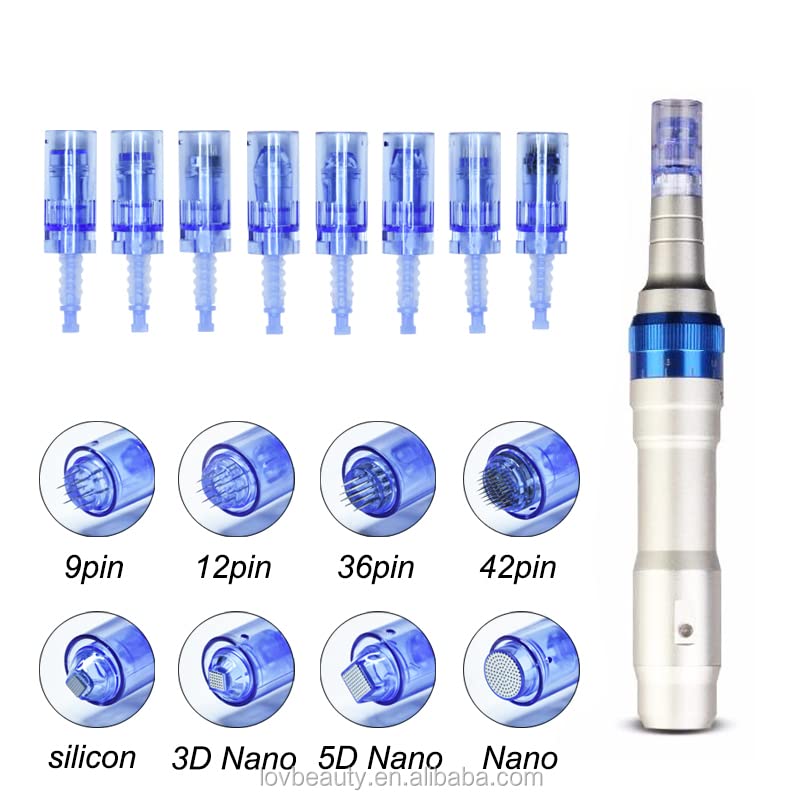 Kostech Dr.Pen & Derma Pen Ultima A6 36 Pins Cartridges Needle - Healthy Care Derma Pen Ultima A6 Electric Micro Needle Pen Bayonet Replacement Parts 0.25 mm - (Pack of 15) - Image 5